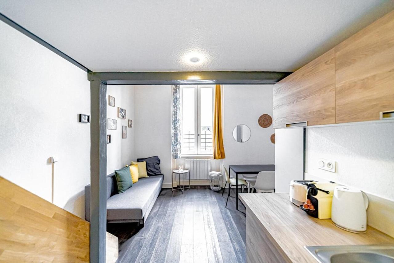 Ferienwohnung Studio Dumas-Charmant 2 Pers-Metro Valmy Lyon Exterior foto